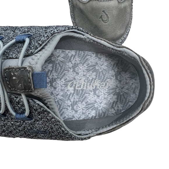 Olukai Alapa Li fabric and leather casual slip on men’s sneakers size 10 - Picture 5 of 7